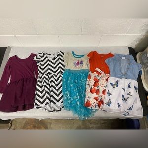8 Girls Dresses SZ 4/5